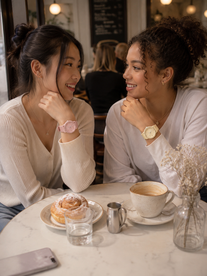 Montre Quartz Fashion adolescente – Bracelet Silicone Coloré | Moon Dream