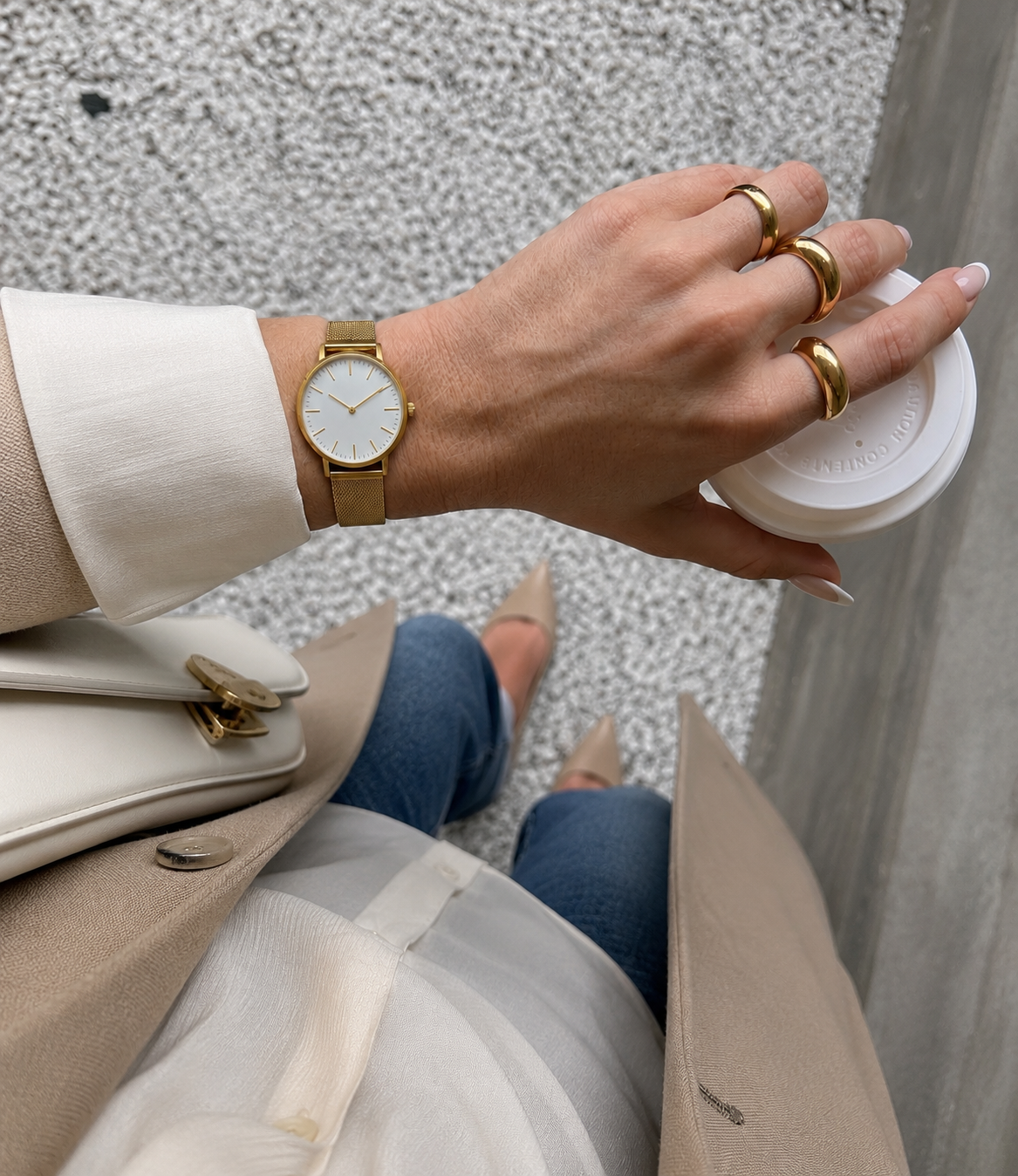 Moon Dream | Montre Ultra-Fine Femme — Bracelet Maille Léopard Quartz Minimaliste Luxe