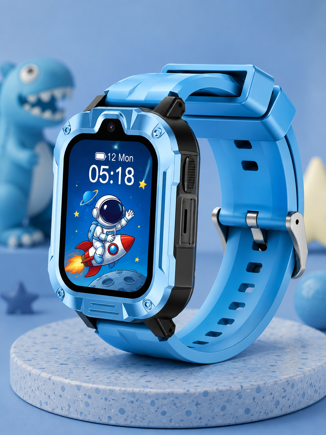 Moon Dream – Montre Connectée Enfant 4G | Batterie 800 mAh, VoLTE HD, GPS & Compatible Monde Entier