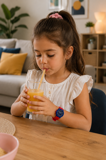 Moon Dream SchoolWatch — Montre Enfant Quartz Examen Aiguilles Lumineuses