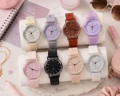 Moon Dream | Montre Quartz Femme “ Adolescente”– Style Minimaliste & Casual Chic