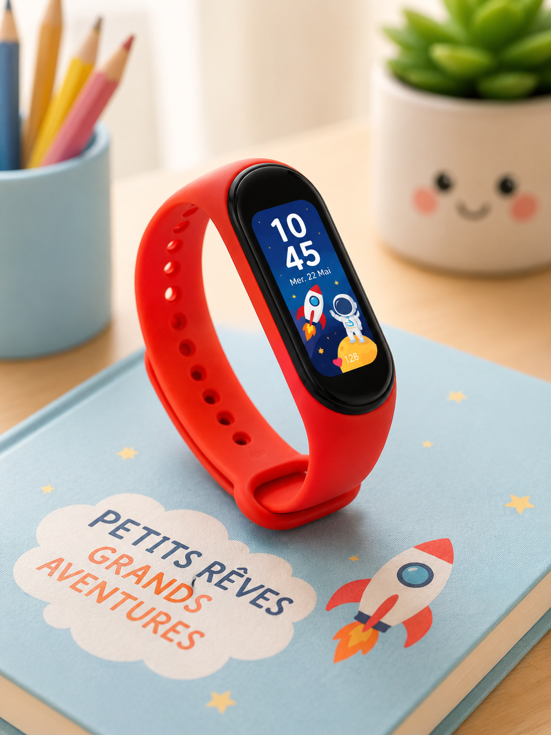 Montre Enfant Kawaii Moon Dream | Digital, Silicone, Sport & École