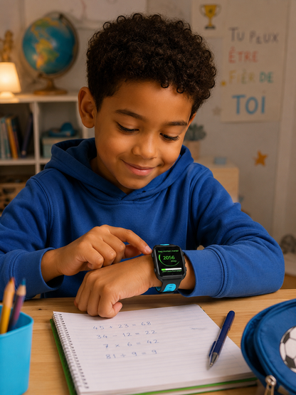 Moon Dream Smartwatch 4G GPS – Montre Connectée Étudiante & Enfant