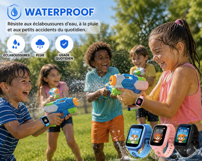 Moon Dream KidWatch 4G — Montre Connectée Enfant GPS & Appel Vidéo
