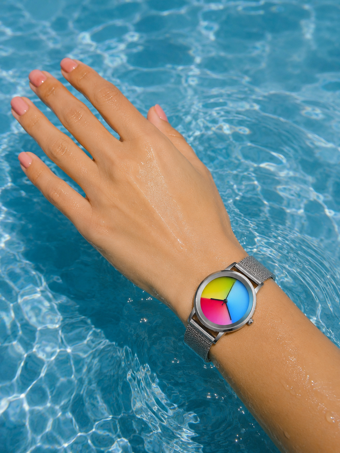 Moon Dream – Montre Femme Quartz Cadran Coloré | Acier Ultra-Fin, Style Casual Chic