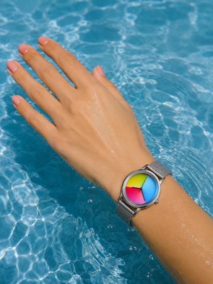 Moon Dream – Montre Femme Quartz Cadran Coloré | Acier Ultra-Fin, Style Casual Chic