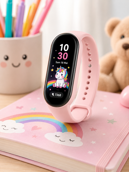 Montre Enfant Kawaii Moon Dream | Digital, Silicone, Sport & École
