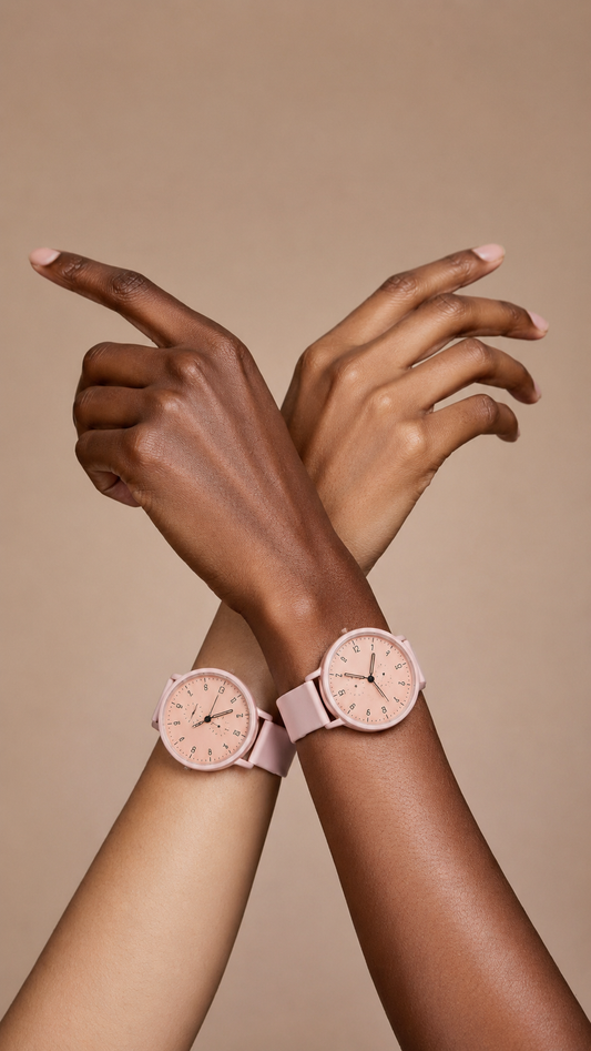 Moon Dream StyleWatch — Montre “ Adolescente ”Fashion Minimaliste Quartz Silicone