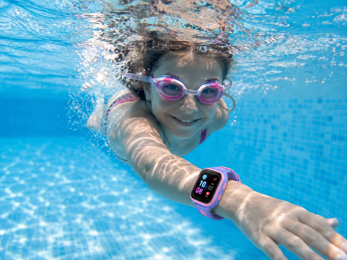 Moon Dream – Montre Connectée Enfant 4G | Grand Écran 2” IPS, GPS, Appel Vidéo & IP67