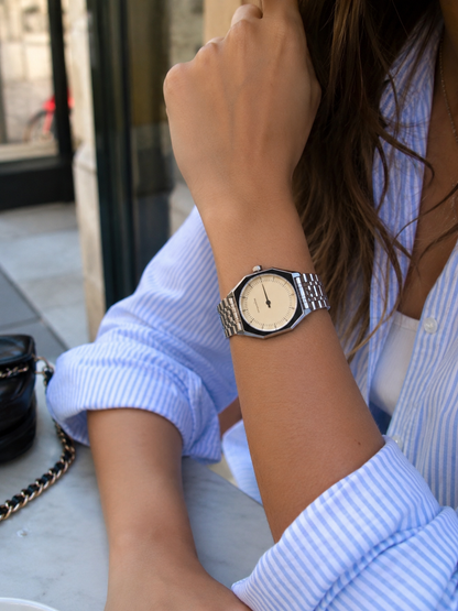 Moon Dream – Montre Homme Vintage Quartz | Design Rare, Bracelet Cuir ou Acier
