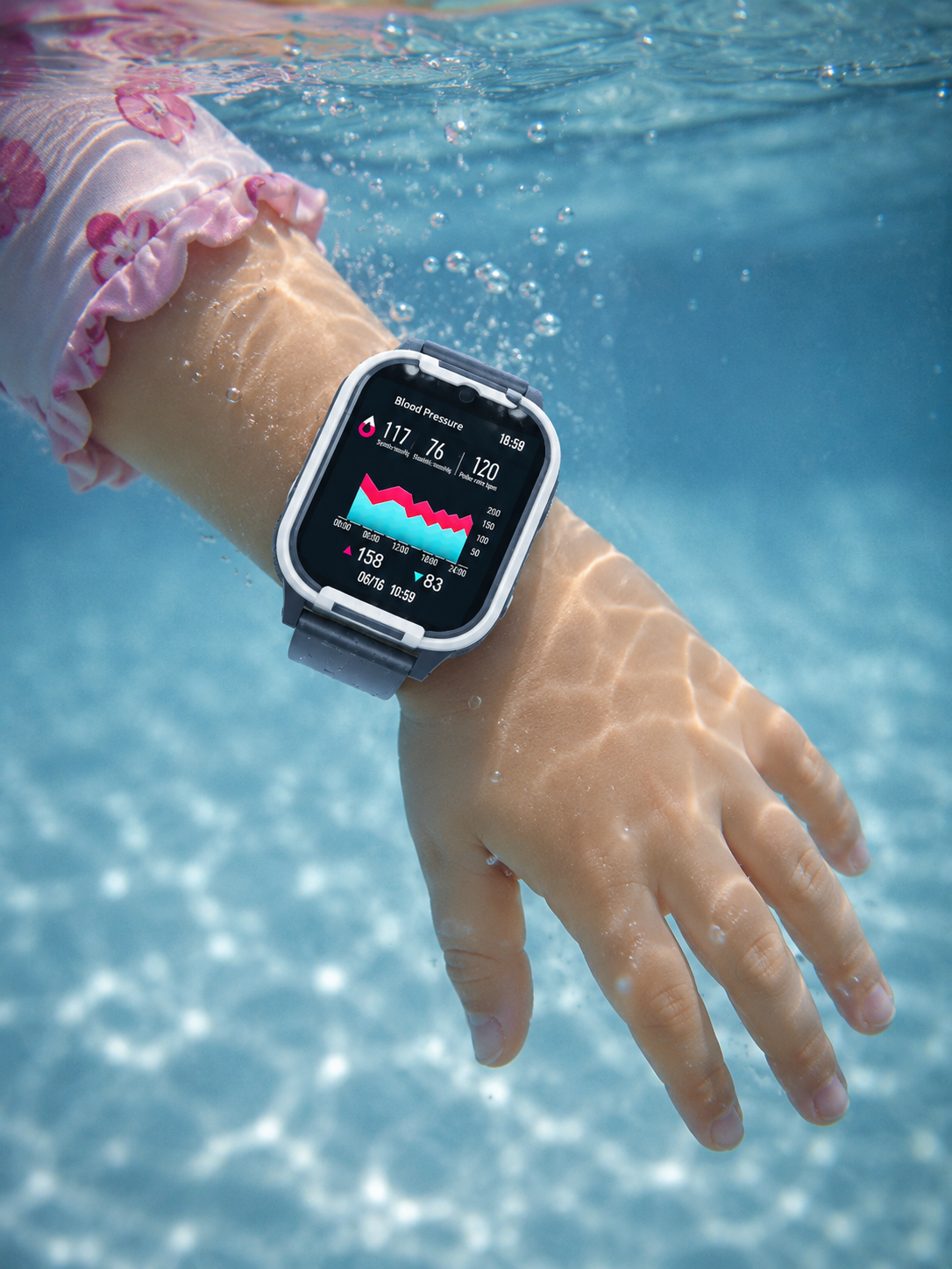 Moon Dream – Montre Connectée Enfant 4G | Fréquence Cardiaque, SpO2, GPS & Appel Vidéo CT24