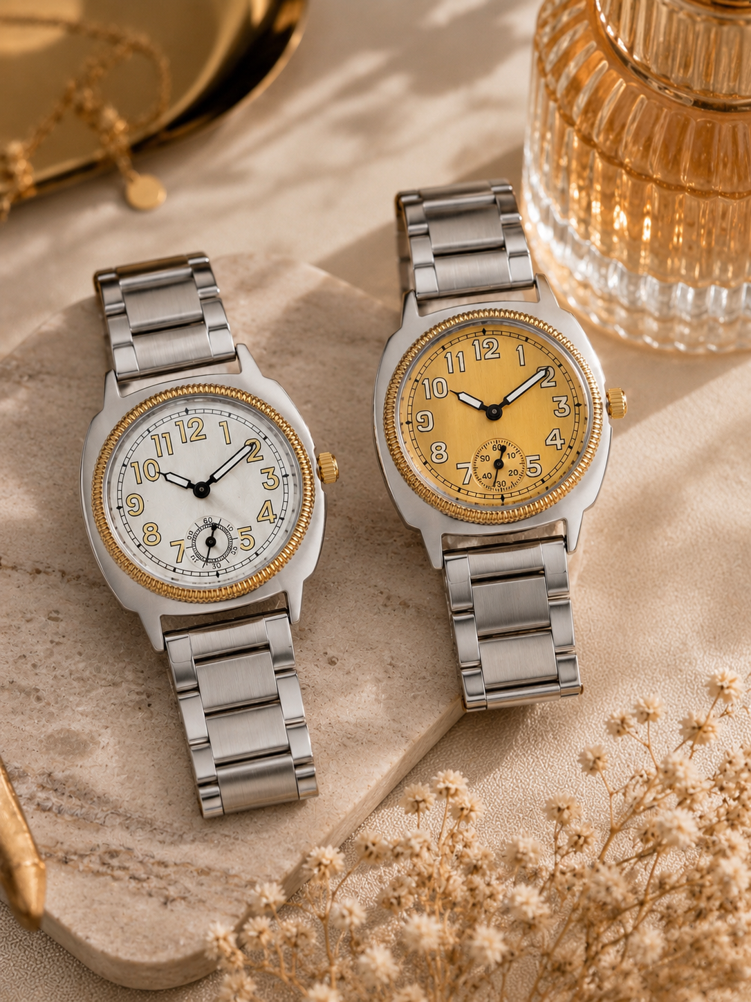 Moon Dream – Montre Femme Quartz Minimaliste | Bracelet Acier, Style Niche & Raffiné