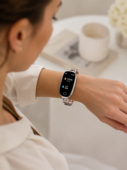 Moon Dream Watch F81 — Montre Connectée Sport Élégante | Suivi Santé | iOS & Android