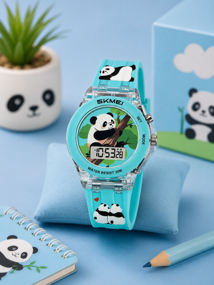 Moon Dream | Montre Digitale Enfant SKMEI 2646 — Cartoon Waterproof 30M Alarme LED Fille & Garçon