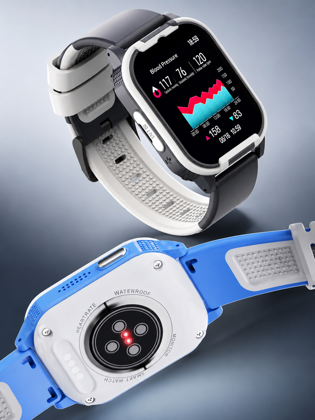 Moon Dream – Montre Connectée Enfant 4G | Fréquence Cardiaque, SpO2, GPS & Appel Vidéo CT24