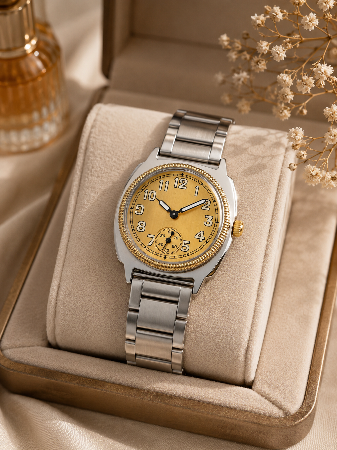 Moon Dream – Montre Femme Quartz Minimaliste | Bracelet Acier, Style Niche & Raffiné