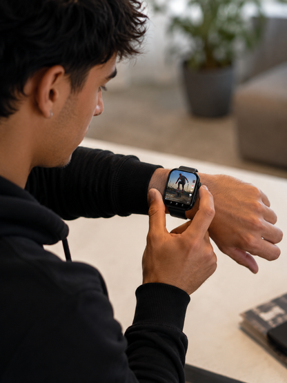 Moon Dream Smartwatch Android Premium — AMOLED 2,4" | 4G/5G | Caméra 13MP | GPS | Google Play