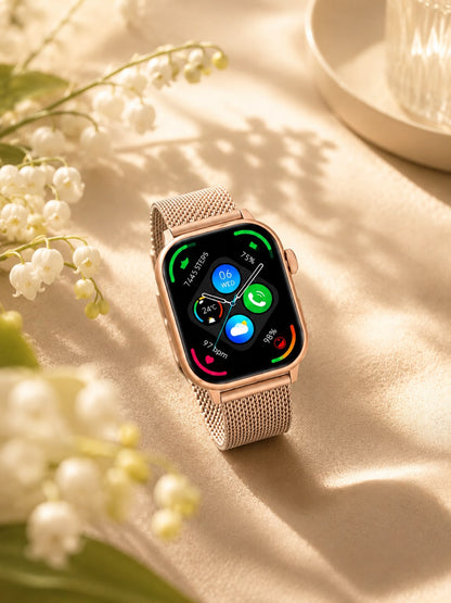 Montre Connectée GPS 2026 – Écran HD 2.01", Appels Bluetooth, IP68, 178+ Sports