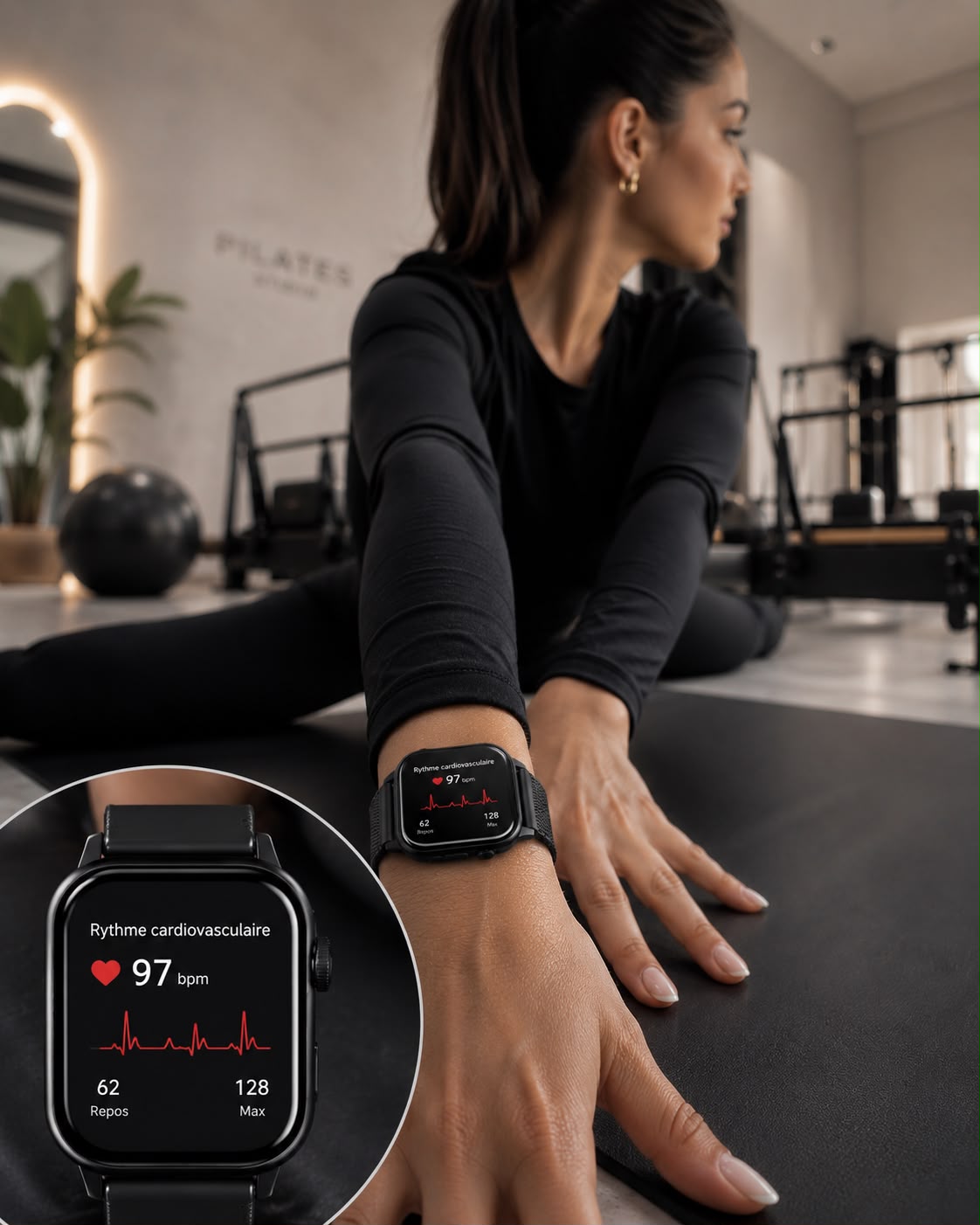 Montre Connectée GPS 2026 – Écran HD 2.01", Appels Bluetooth, IP68, 178+ Sports