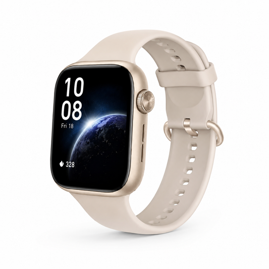 Moon Dream – Montre Connectée Premium | Écran AMOLED 1,85", GPS, 15 Jours, 5ATM+IP68