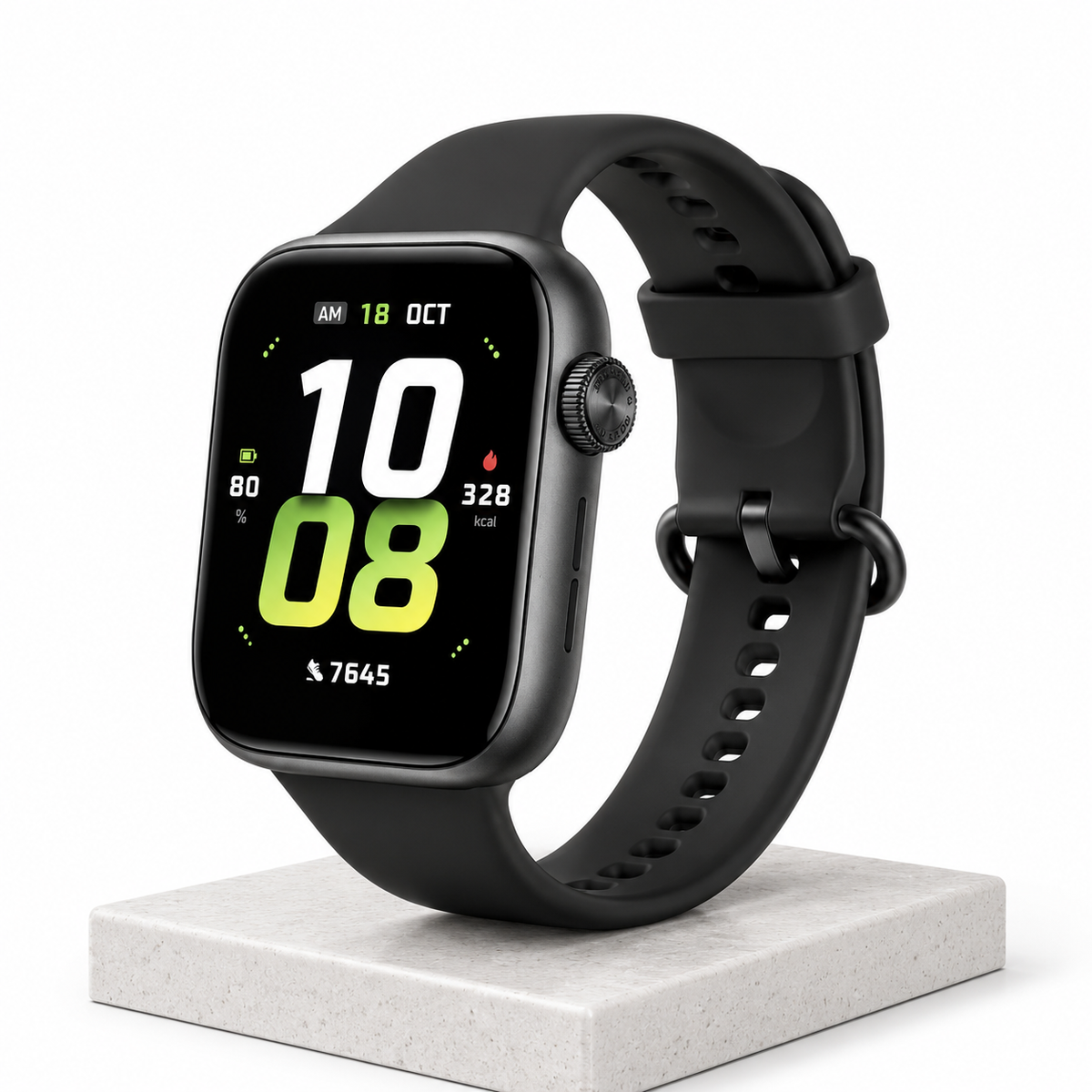 Moon Dream – Montre Connectée Premium | Écran AMOLED 1,85", GPS, 15 Jours, 5ATM+IP68