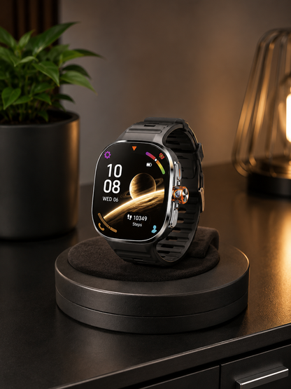 Moon Dream Smartwatch Android Premium — AMOLED 2,4" | 4G/5G | Caméra 13MP | GPS | Google Play