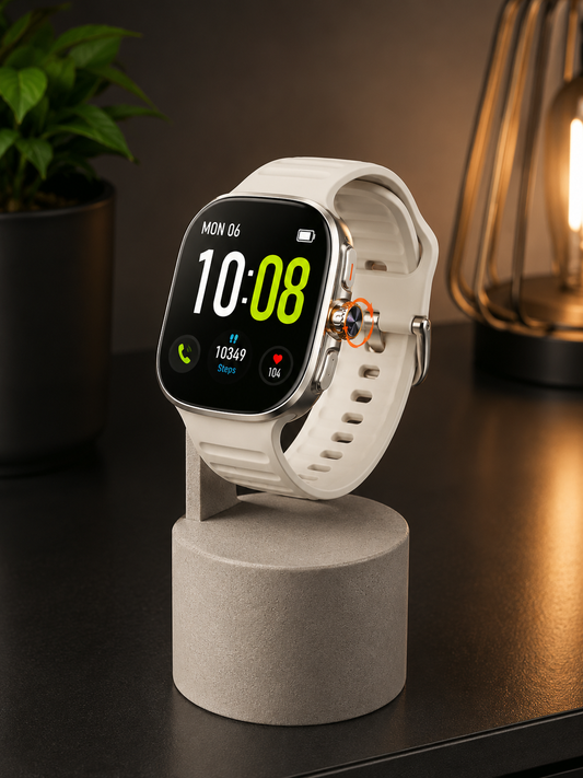 Moon Dream Smartwatch Android Premium — AMOLED 2,4" | 4G/5G | Caméra 13MP | GPS | Google Play