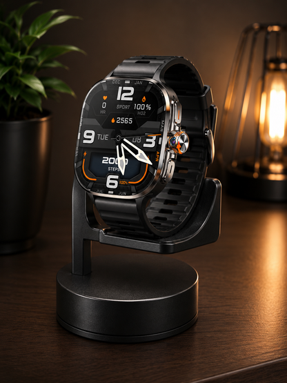 Moon Dream Smartwatch Android Premium — AMOLED 2,4" | 4G/5G | Caméra 13MP | GPS | Google Play