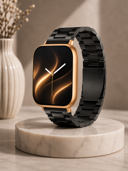 Moon Dream – Montre Connectée Sport | Écran Tactile 1,83", Assistant Vocal, Multi-Sports, Météo