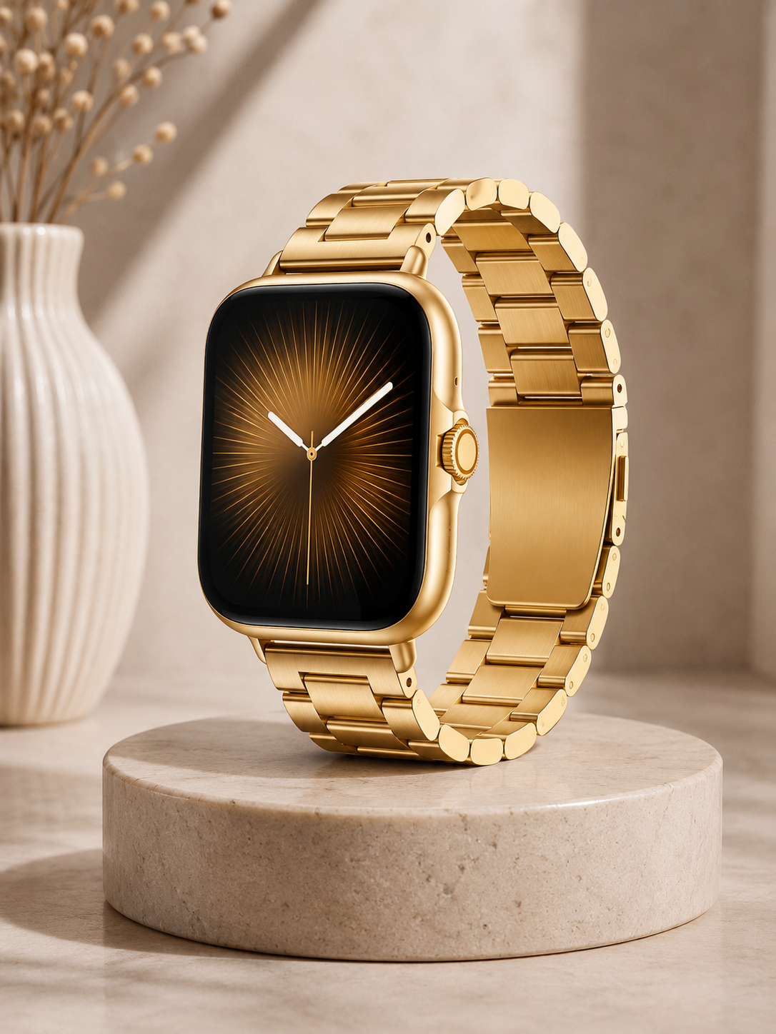 Moon Dream – Montre Connectée Sport | Écran Tactile 1,83", Assistant Vocal, Multi-Sports, Météo