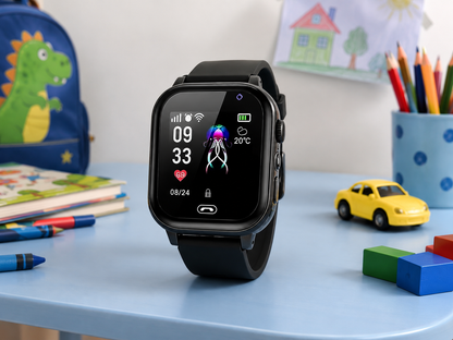 Moon Dream – Montre Connectée Enfant GPS & SOS | Carte SIM, Appels & Caméra 13 MP