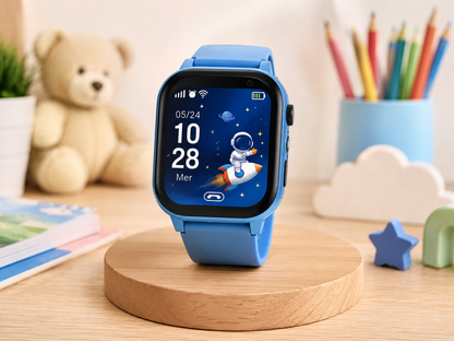 Moon Dream – Montre Connectée Enfant GPS & SOS | Carte SIM, Appels & Caméra 13 MP