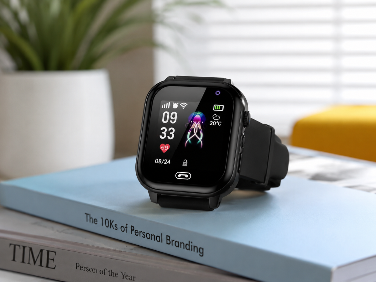 Moon Dream – Montre Connectée Enfant GPS SOS | Appel Vidéo HD, Carte SIM & Écouteurs