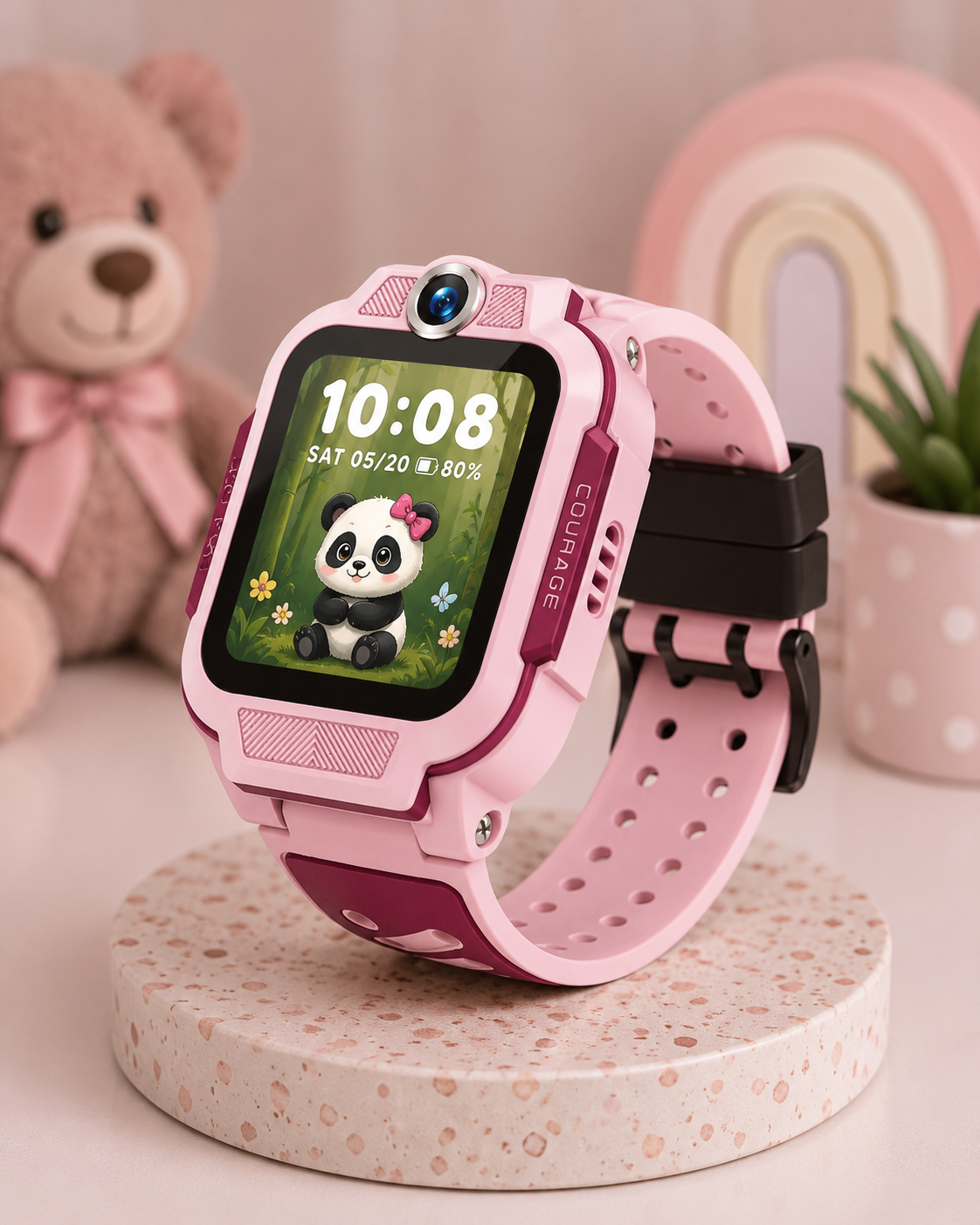 Moon Dream – Montre Connectée Enfant Premium | imoo Z3 GPS 4G, Écran OLED HD & Étanche 20m