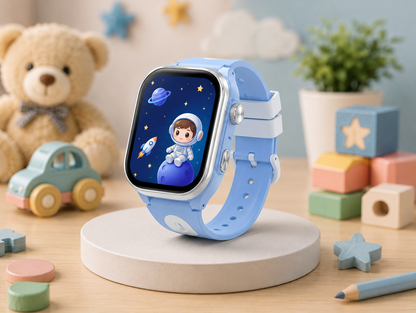 Moon Dream – Montre Connectée Enfant 4G | Grand Écran 2” IPS, GPS, Appel Vidéo & IP67