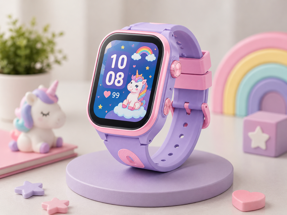 Moon Dream – Montre Connectée Enfant 4G | Grand Écran 2” IPS, GPS, Appel Vidéo & IP67