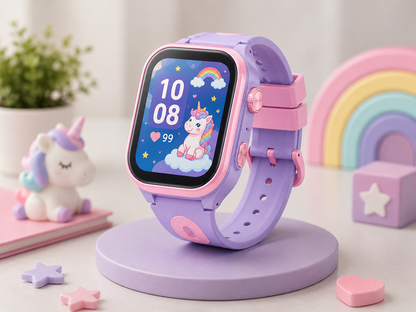 Moon Dream – Montre Connectée Enfant 4G | Grand Écran 2” IPS, GPS, Appel Vidéo & IP67