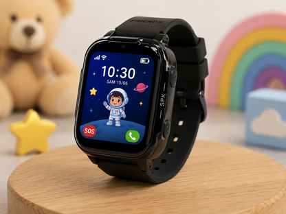 Moon Dream – Montre Connectée Enfant 4G | Batterie 700 mAh, GPS, Appel Vidéo & 7 Jeux Offerts