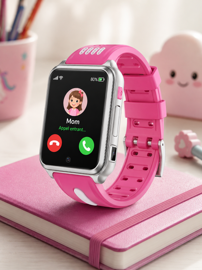 Moon Dream Smartwatch 4G GPS – Montre Connectée Étudiante & Enfant