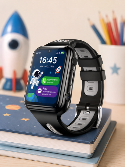 Moon Dream Smartwatch 4G GPS – Montre Connectée Étudiante & Enfant