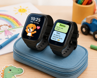 Moon Dream KidWatch 4G — Montre Connectée Enfant GPS & Appel Vidéo