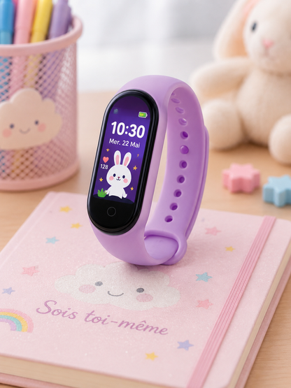 Montre Enfant Kawaii Moon Dream | Digital, Silicone, Sport & École