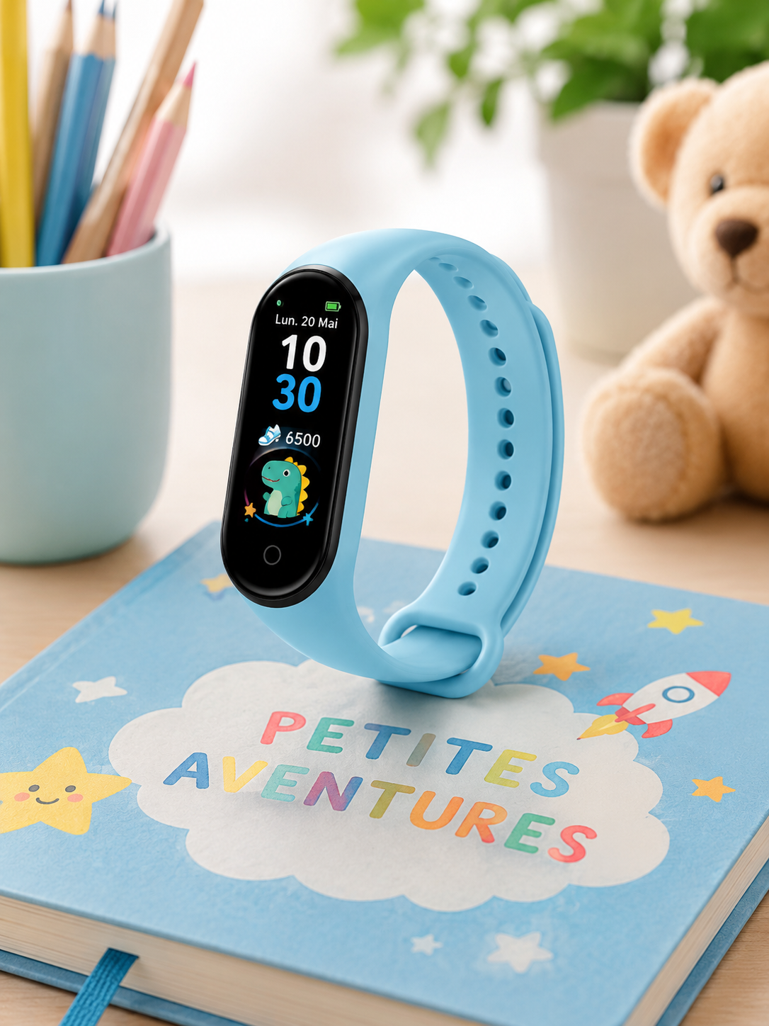 Montre Enfant Kawaii Moon Dream | Digital, Silicone, Sport & École