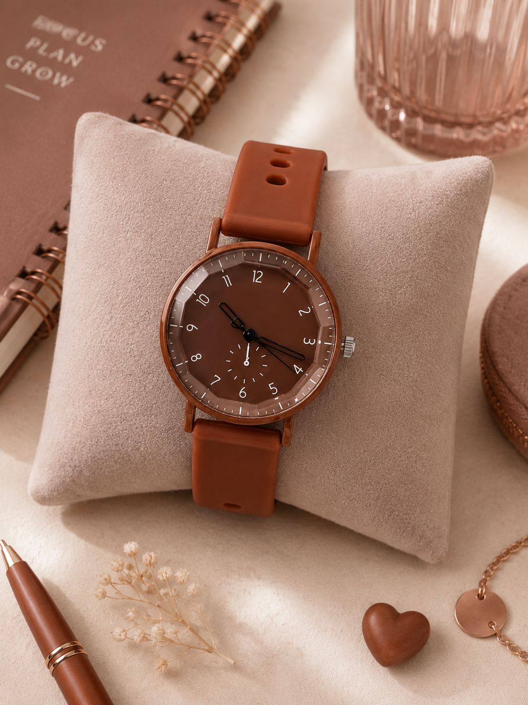 Moon Dream | Montre Quartz Femme “ Adolescente”– Style Minimaliste & Casual Chic