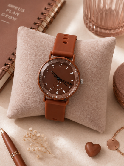 Moon Dream | Montre Quartz Femme “ Adolescente”– Style Minimaliste & Casual Chic