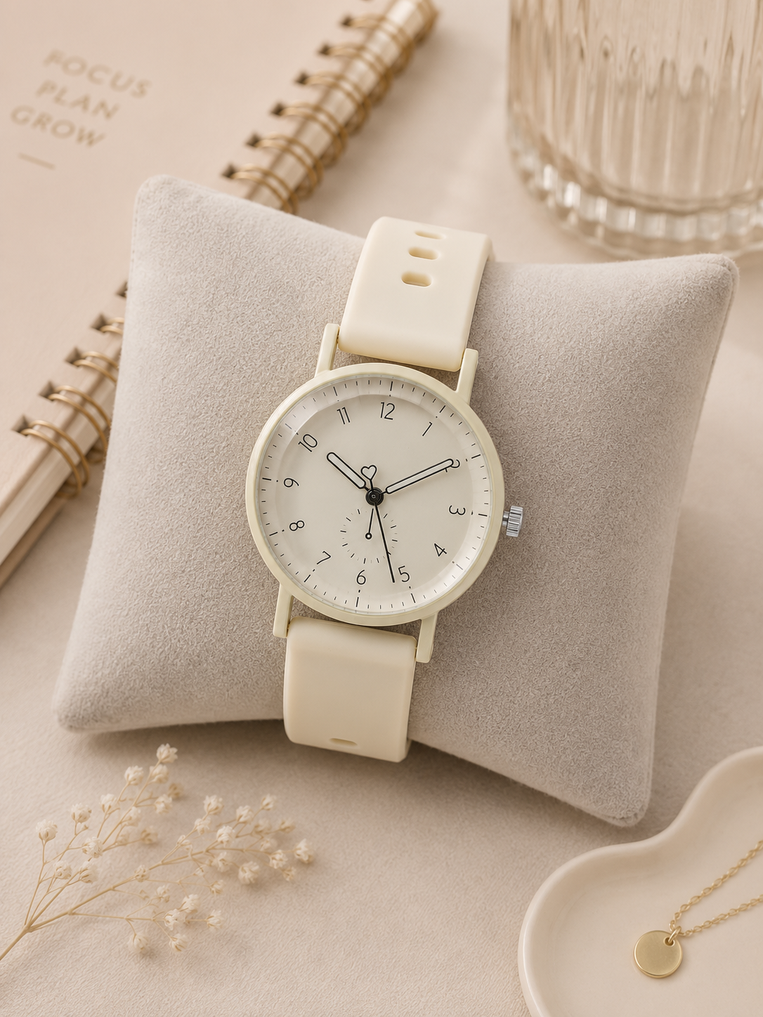 Moon Dream | Montre Quartz Femme “ Adolescente”– Style Minimaliste & Casual Chic