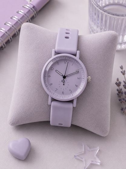 Moon Dream | Montre Quartz Femme “ Adolescente”– Style Minimaliste & Casual Chic